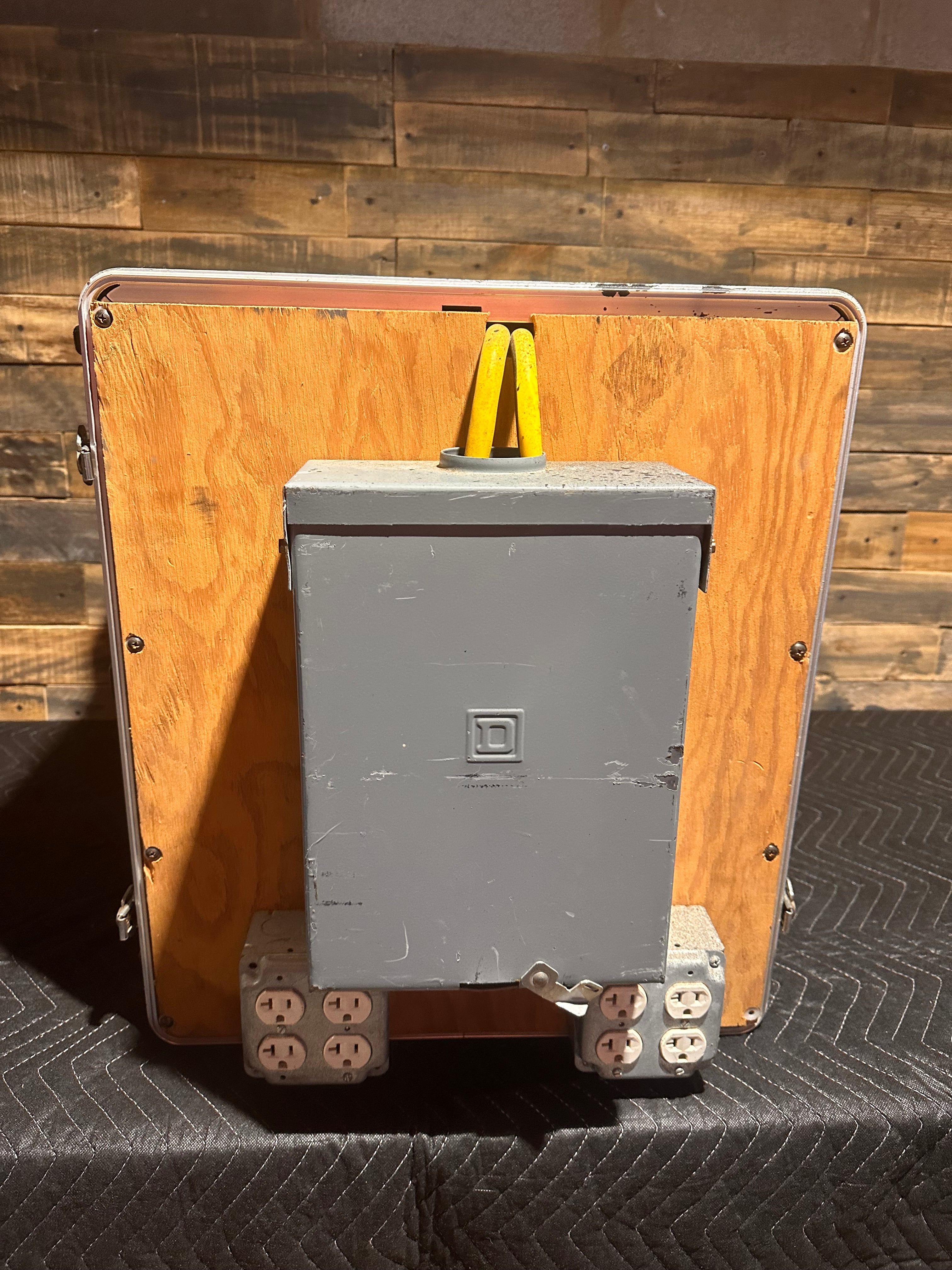 Rack-Mount Power Distribution Unit with Square D QO Load Center – Used – Pro Audio / Production