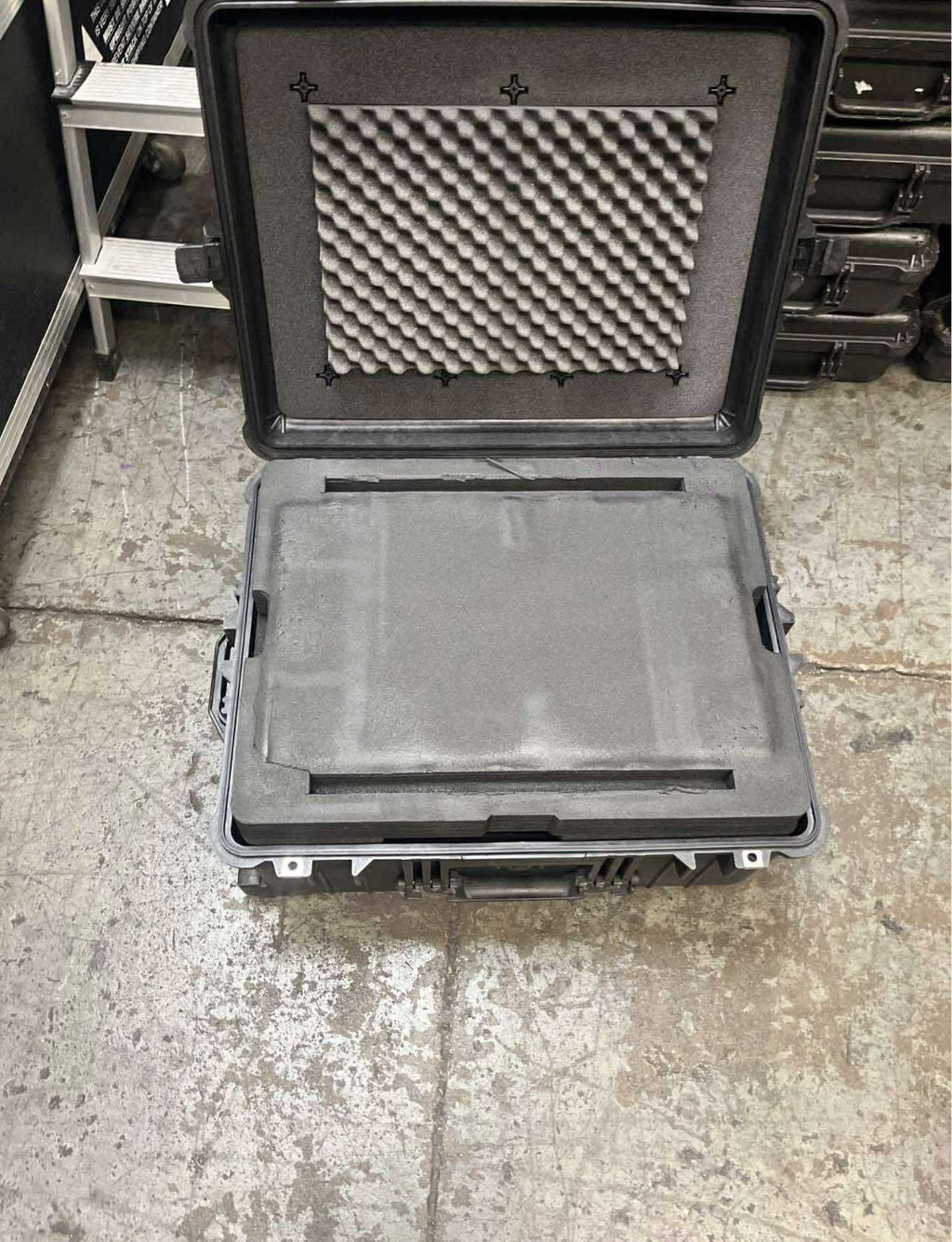 Pelican 1610 Case with Foam – Waterproof, Crushproof, Used Hard Protector for Cameras & Equipment