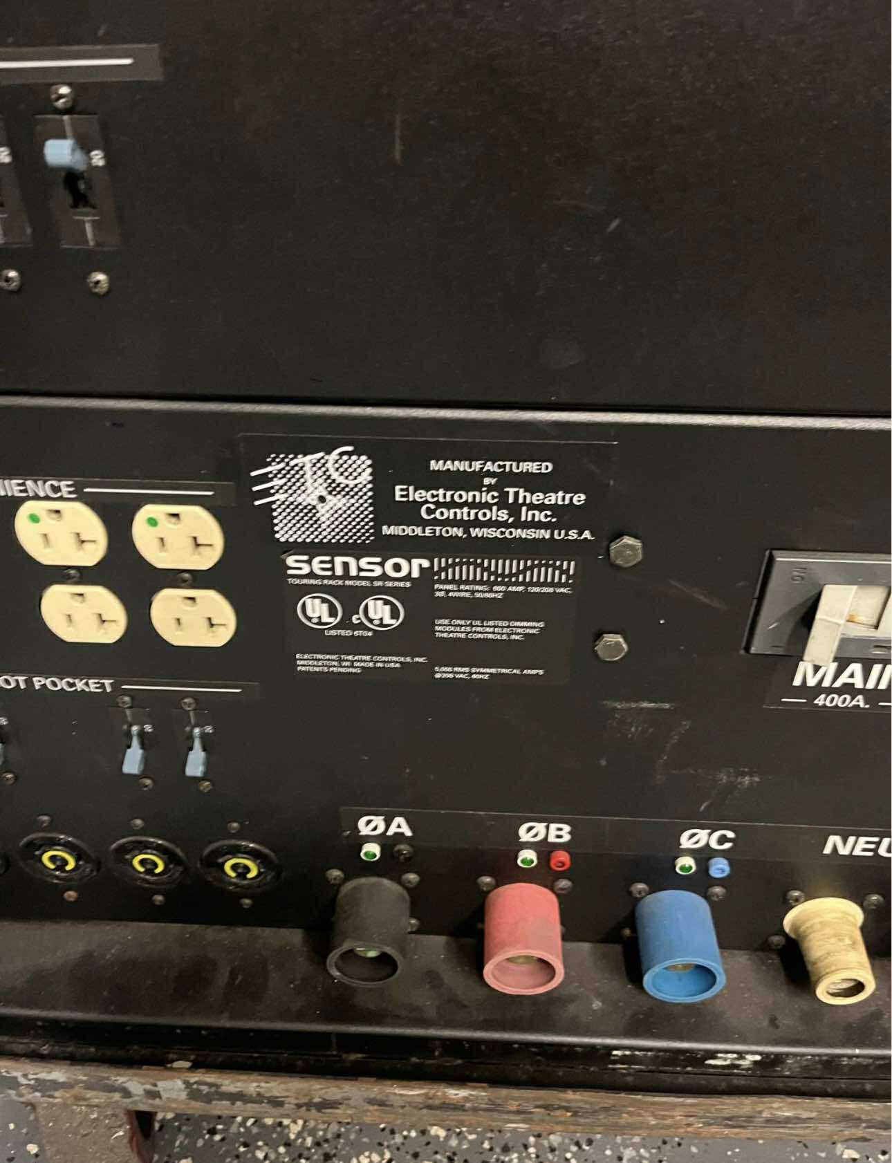 ETC Sensor Touring Rack 48X 2.4K Dimmer – 48 Channel Portable Lighting Power Distribution (Used)