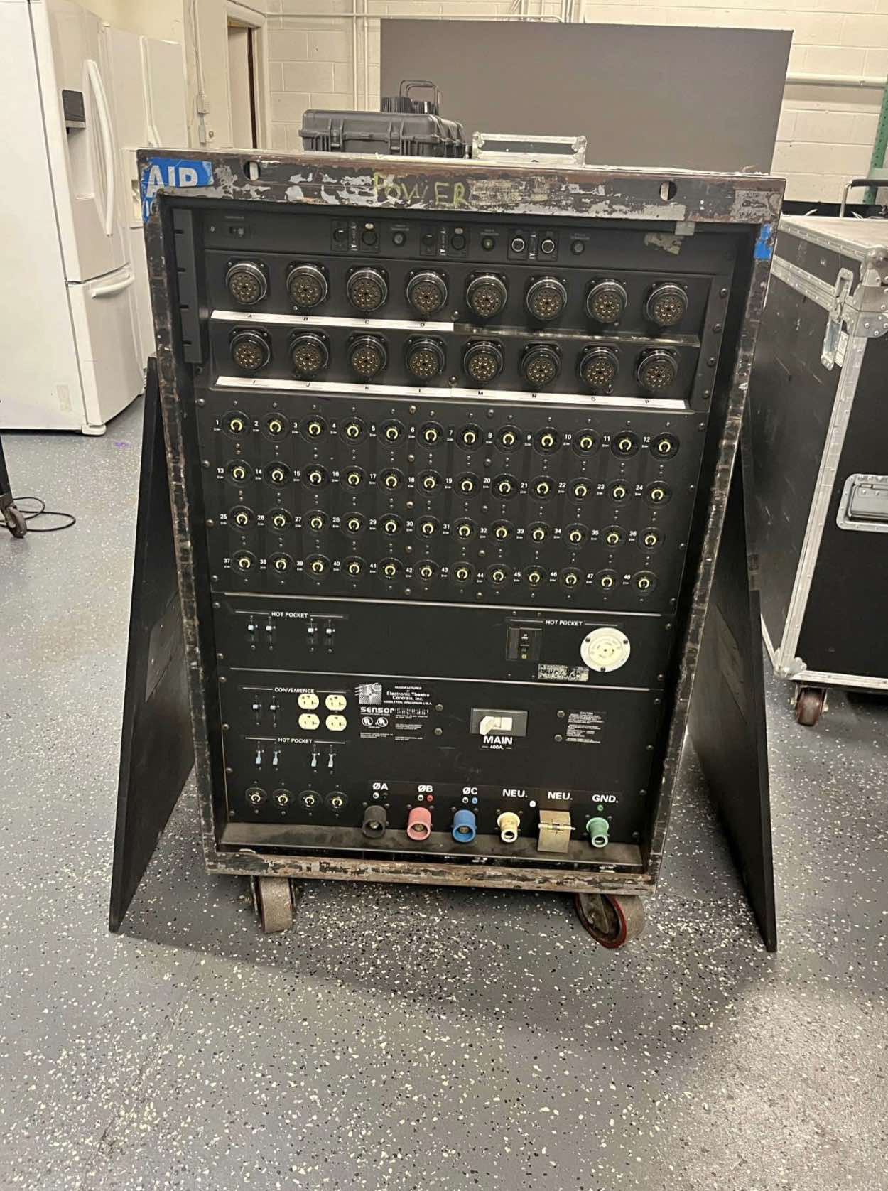 ETC Sensor Touring Rack 48X 2.4K Dimmer – 48 Channel Portable Lighting Power Distribution (Used)