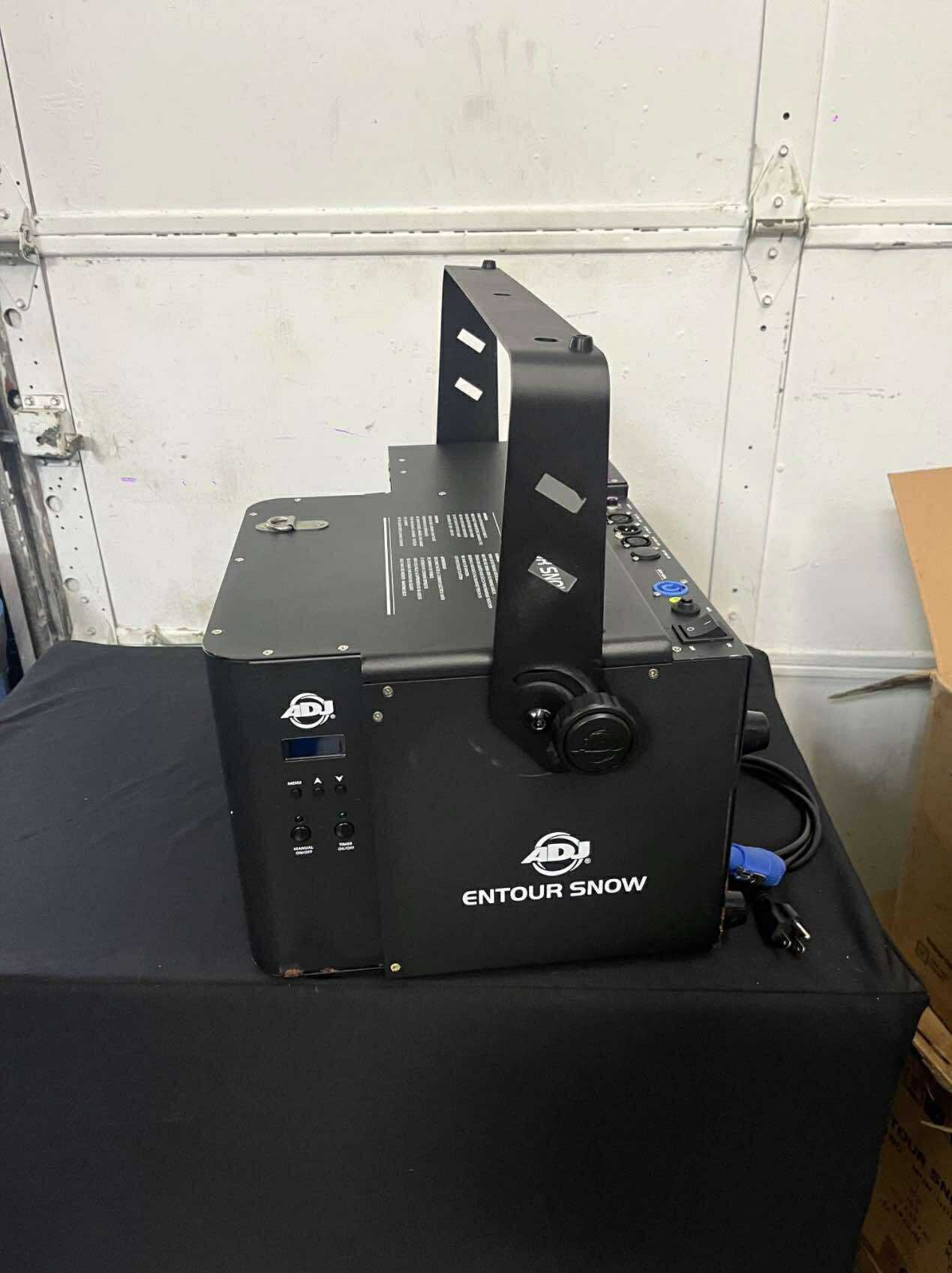 ADJ Entour Snow Machine - Professional Snowfall Effects, Anywhere