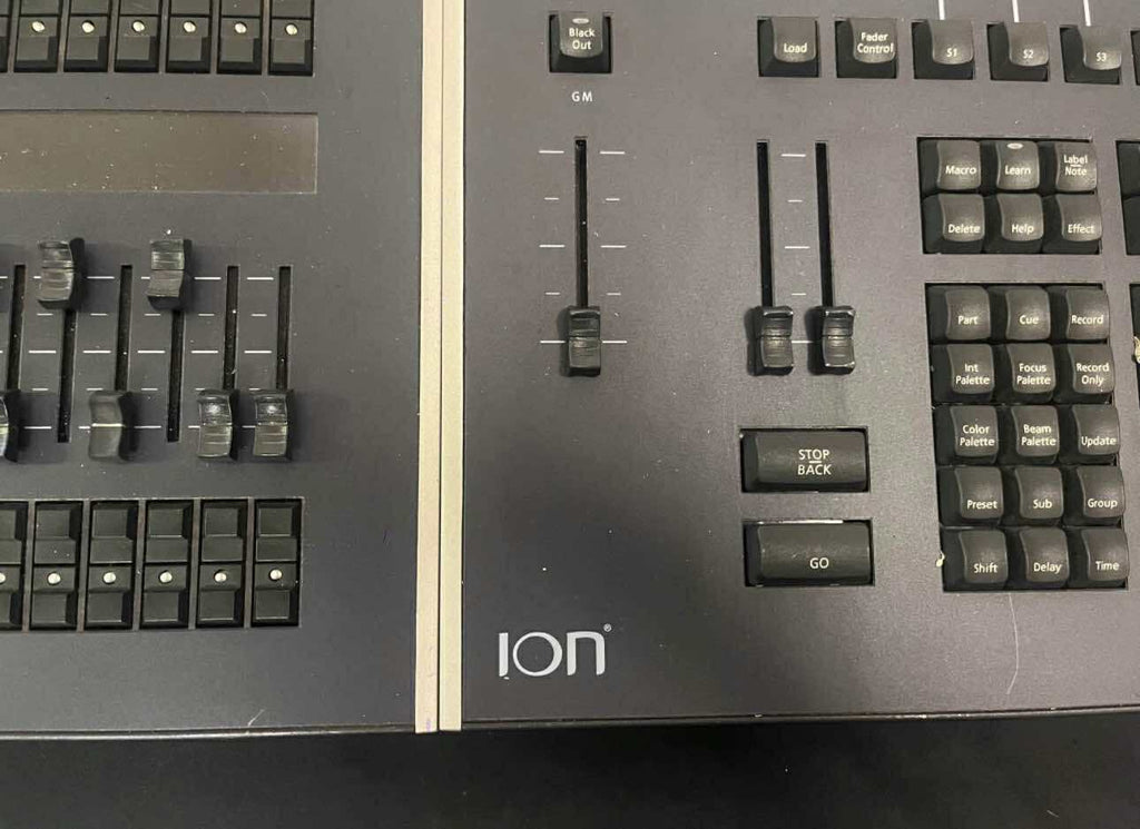ETC Ion 1000 Lighting Console w/ Dual 2x20 Fader Wing – Professional DMX Lighting Control System